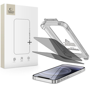 SZKŁO PRYWATYZUJĄCE TECH-PROTECT IPHONE 12 / 12 PRO QUICK SET SPY+ 2-PACK PRIVACY