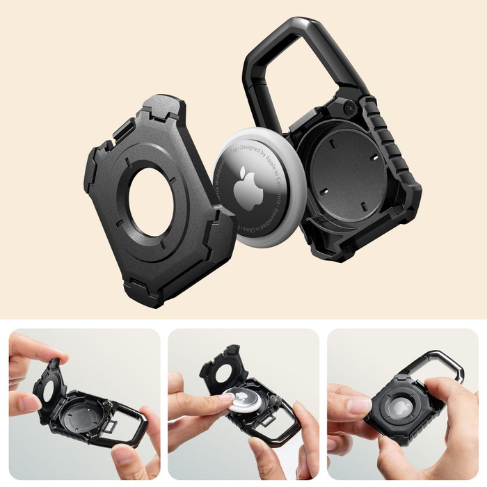 TECH-PROTECT KEVLAR APPLE AIRTAG 1 /2 BLACK