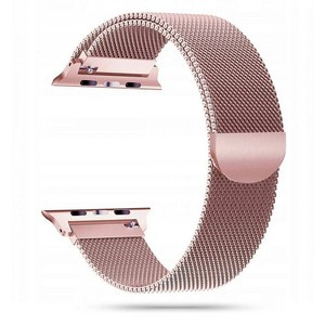 Pasek Apple Watch 1/2/3/4 TECH-PROTECT Milaneseband (42/44 Mm) Różowy Rose Gold