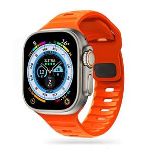 Pasek Apple Watch 4 / 5 / 6 / 7 / 8 / Se Tech-Protect Iconband Line 38 / 40 / 41 Mm Pomarańczowy