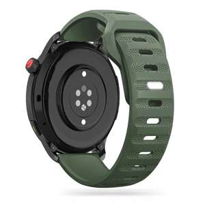 Pasek Samsung Galaxy Watch 4 / 5 / 5 Pro (40 / 42 / 44 / 45 / 46 Mm) Tech-Protect Iconband Line wojskowy zielony