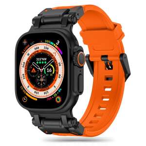 Tech-protect Delta Pro Apple Watch 4 / 5 / 6 / 7 / 8 / 9 / Se / Ultra 1 / 2 (42 / 44 / 45 / 49 Mm) Orange/black