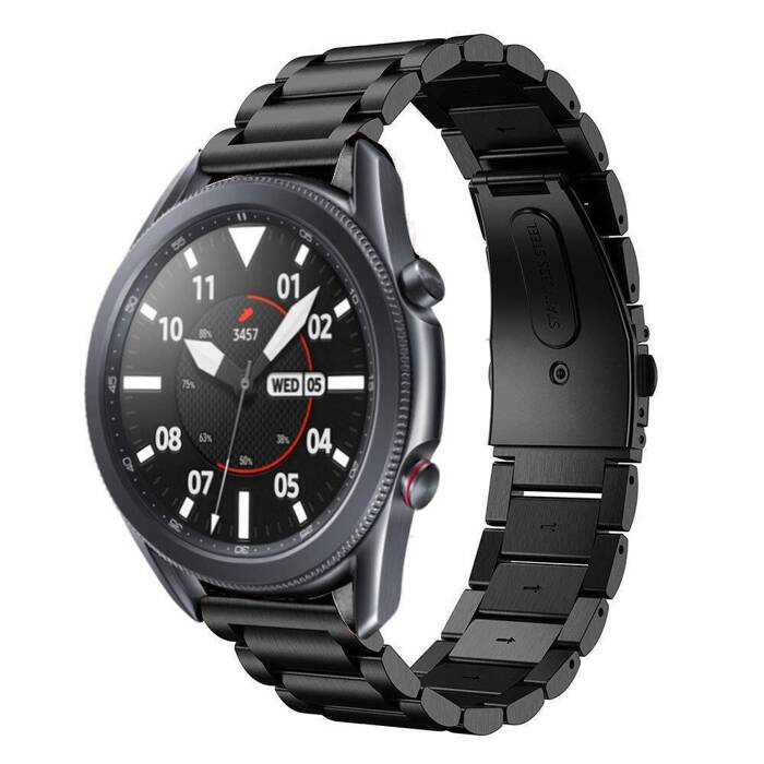 Bransoleta Galaxy Watch 3 Samsung TECH-PROTECT Stainless Czarny 45MM