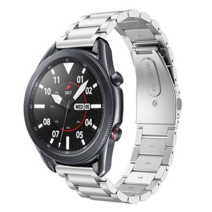 Bransoleta Samsung Galaxy Watch 3 TECH-PROTECT Stainless 45MM Srebrny