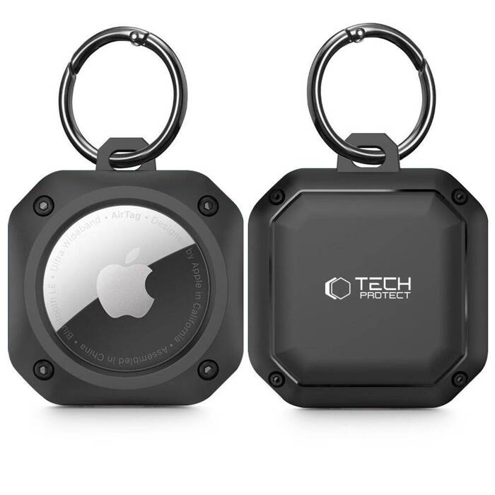 Etui Apple AirTag Tech-Protect Rough Pro czarne
