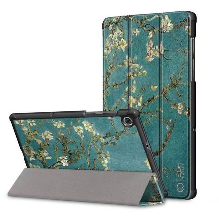 Etui Galaxy Tab A8 10.5 X200 / X205 TECH-PROTECT Smartcase Sakura Wiśniowy