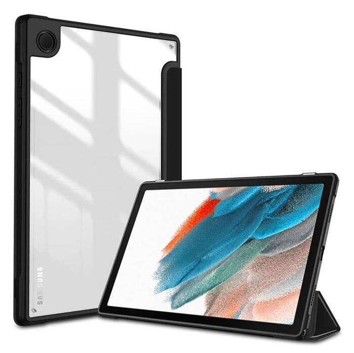 Etui Galaxy Tab A8 10.5 X200 / X205 Tech-protect Smartcase Hybrid Czarny