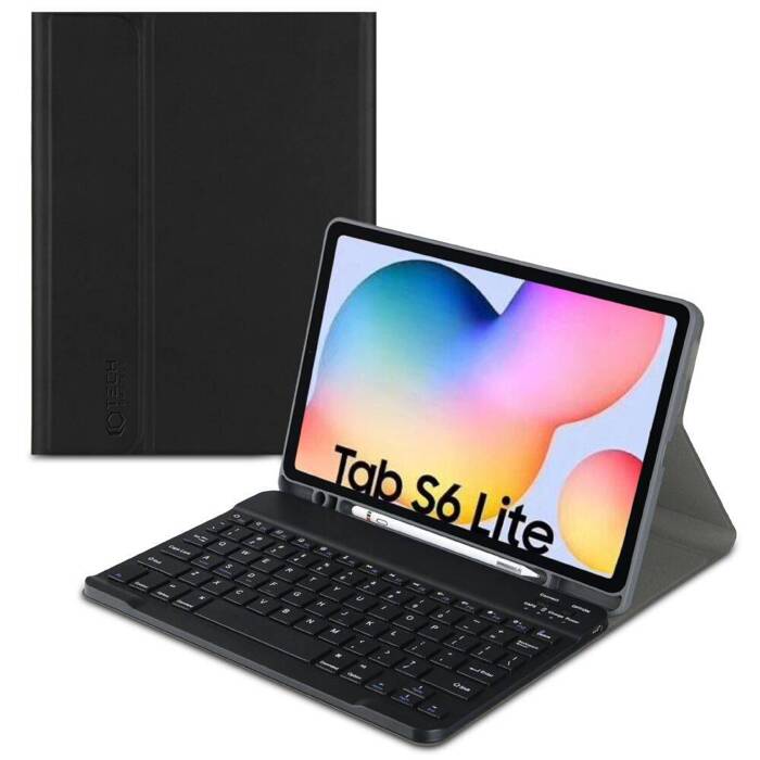 Etui Galaxy Tab S6 Lite 10.4 2020 / 2022 Tech-protect Sc Pen + Keyboard czarne