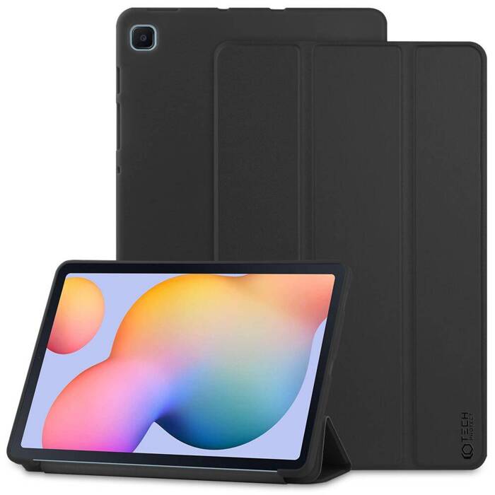 Etui Galaxy Tab S6 Lite 10.4 2020 / 2022 Tech-protect Smartcase ”2” Black Czarny