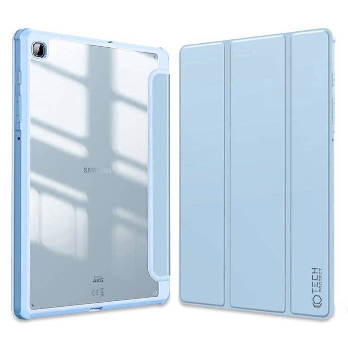 Etui Galaxy Tab S6 Lite 10.4 2020 / 2022 Tech-protect Smartcase Hybrid niebieski