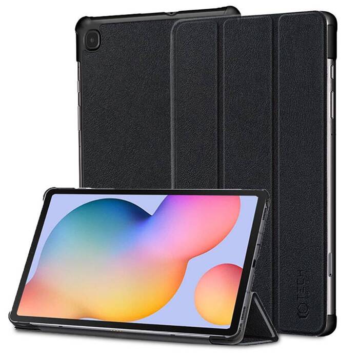 Etui Galaxy Tab S6 Lite 10.4 P610/P615 TECH-PROTECT Smartcase Czarne Case Black