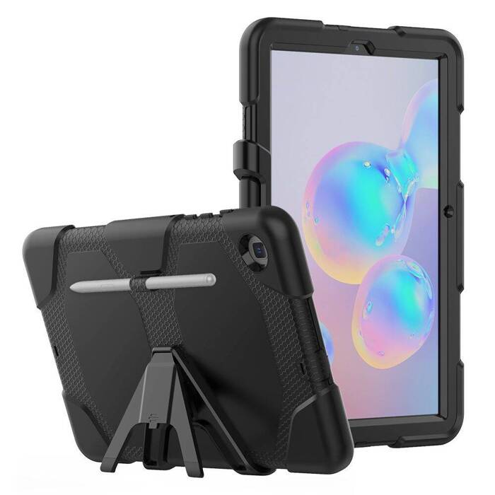 Etui Galaxy Tab S6 Lite 10.4 P610/P615 TECH-PROTECT Survive Black Czarne Case