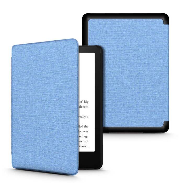 Etui Kindle Paperwhite V / 5 TECH-PROTECT Signature Edition Smartcase niebieski dżinsowy