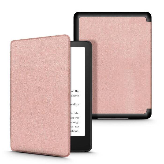 Etui Kindle Paperwhite V TECH-PROTECT Smartcase Signature Edition różowe złoto