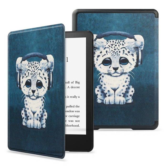 Etui Kindle Paperwhite V Tech-protect Smartcase Signature Edition Sad Cat