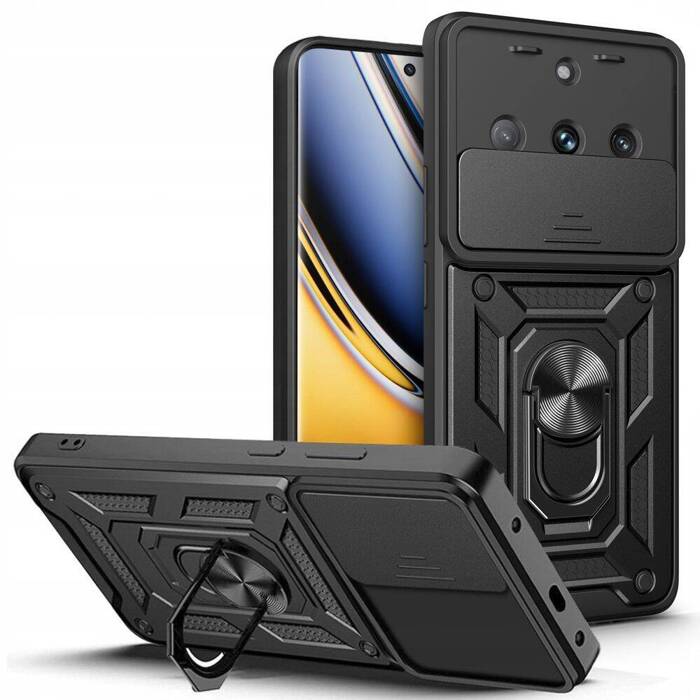 Etui Realme 11 Pro 5g / 11 Pro+ Plus 5g Tech-protect Camshield Pro Czarny Case