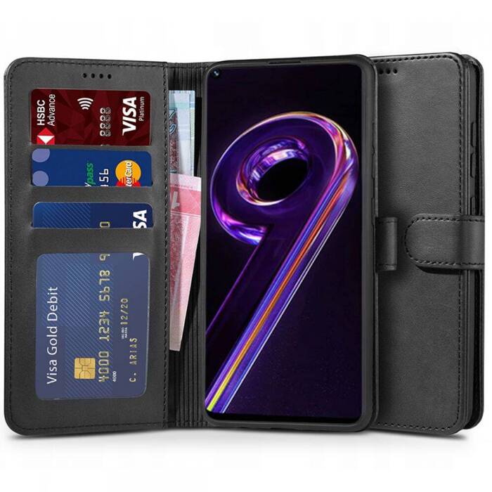 Etui Realme 9 Pro+ Tech-Protect Wallet Czarny