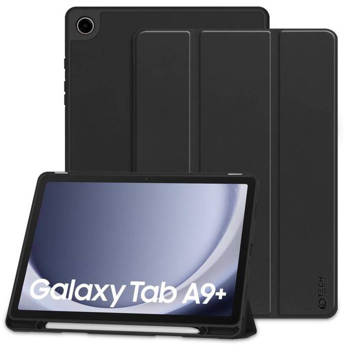 Etui Samsung Galaxy Tab A9+ Plus Tech-protect Sc Pen X210 / X215 / X216 Czarne
