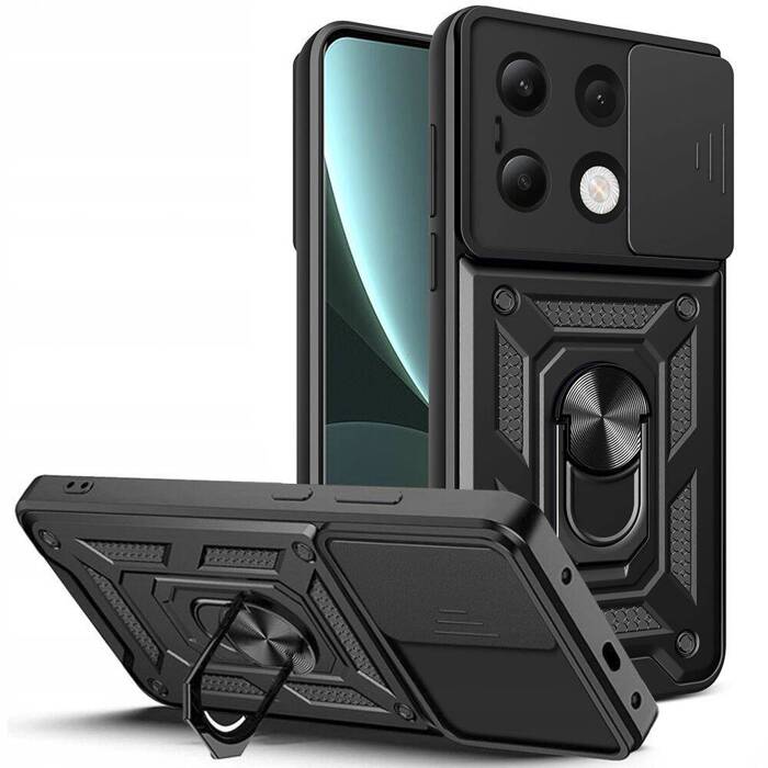 Etui Tech-protect Camshield Pro Xiaomi Redmi Note 13 4g / Lte Black Case