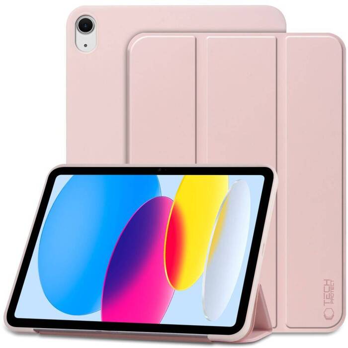 Etui iPad 10.9 Tech-protect Smartcase 2022 Różowy