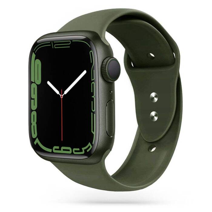 Pasek Apple Watch 1/2/3/4/5 TECH-PROTECT Smoothband 38/40 Mm Zielony Green