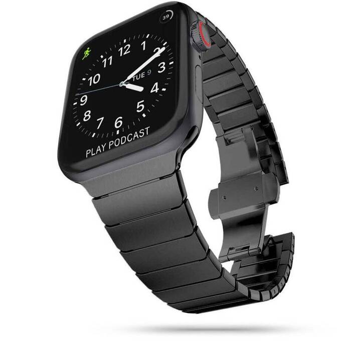 Pasek Apple Watch 1/2/3/4 TECH-PROTECT Linkband Black Czarny 42/44mm