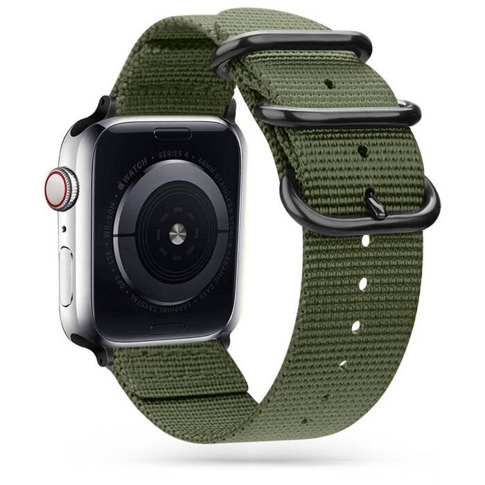 Pasek Apple Watch 4 / 5 / 6 / 7 / SE TECH-PROTECT 42 / 44 / 45 MM Scout Zielony