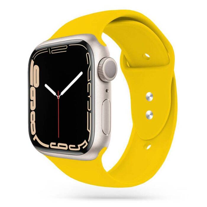 Pasek Apple Watch 4 / 5 / 6 / 7 / SE TECH-PROTECT Iconband 42 / 44 / 45 MM Żółty