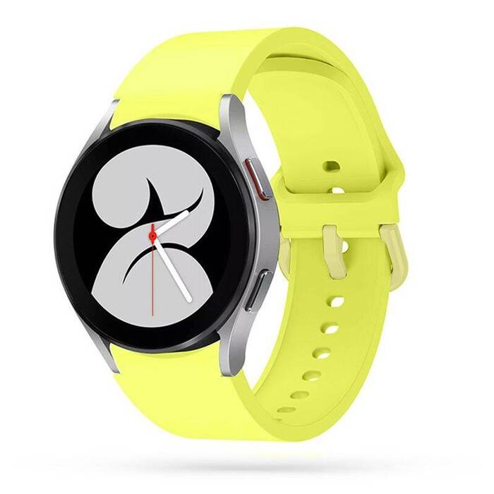 Pasek Samsung Galaxy Watch 4 / 5 / 5 Pro (40 / 42 / 44 / 45 / 46 Mm) Tech-Protect Iconband żółty