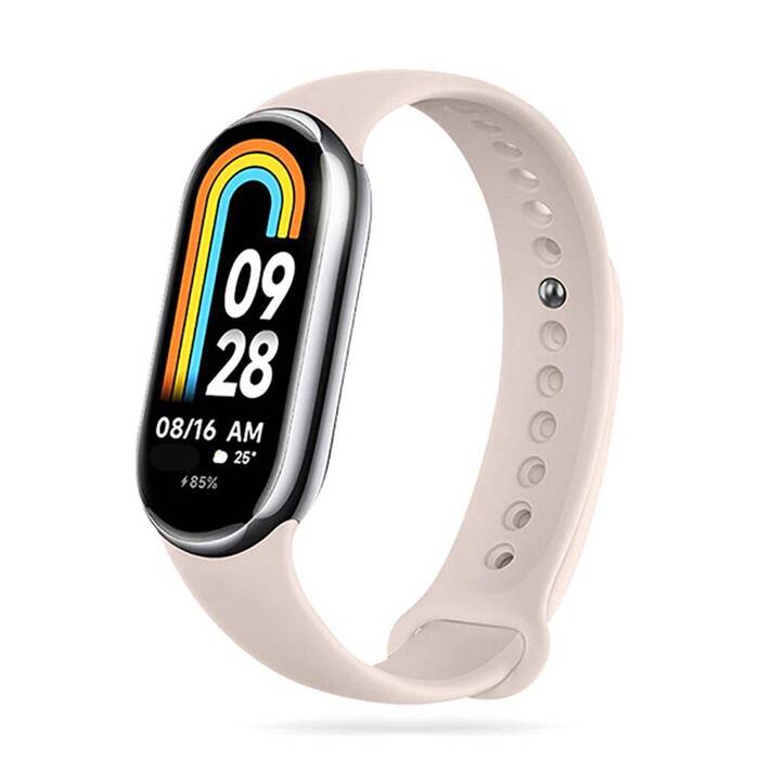 Pasek Xiaomi Smart Band 8 / 8 Nfc Tech-protect Iconband Case Beżowy