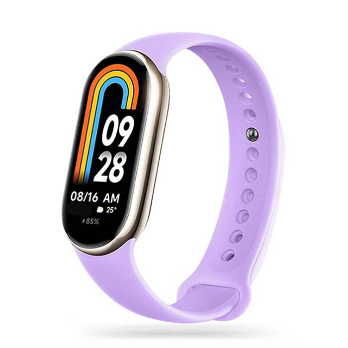 Pasek Xiaomi Smart Band 8 / 8 Nfc Tech-protect Iconband Case fioletowy