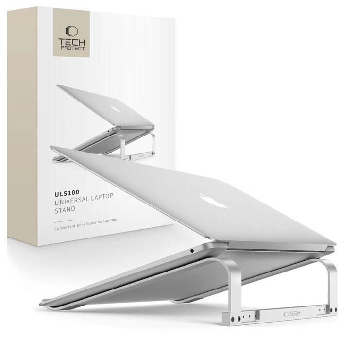 Podstawka Alustand ”2” TECH-PROTECT Universal Laptop Stand srebrna