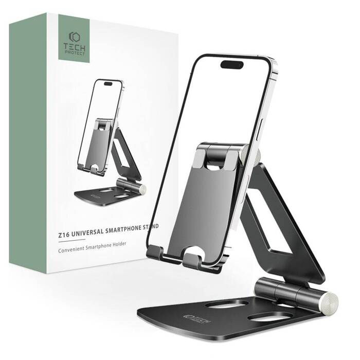 Podstawka Universal Stand Holder TECH-PROTECT Smartphone Grey Szara